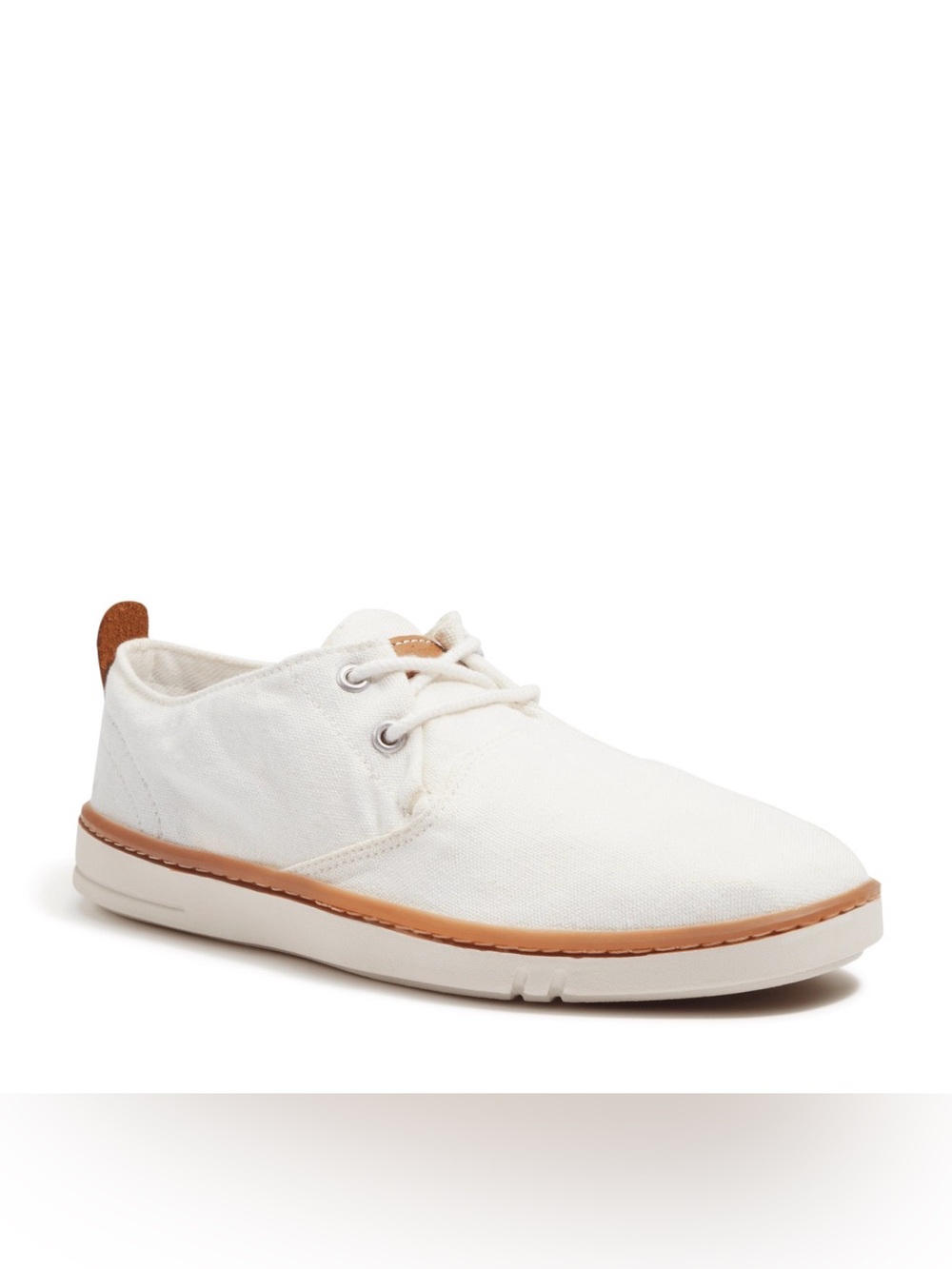 Timberland Men's Hookset White Canvas Low Lace Sneaker Size 14 / EU 49 New